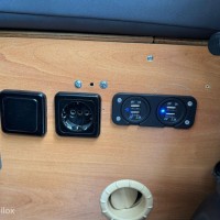 Hymer B 504 SL Dwarsbed Hefbed Vol Luchtvering Luifel Garage Foto #11