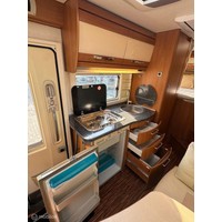 Hymer B 514 SL Gold Edition 2X Airco Litium Luifel Hefbed Foto #26