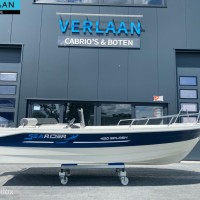 Searider 450 Splash consoleboot / 15 pk Yamaha / Nieuw / Direct leverbaar / Evt met trailer uit 2021 Foto #20