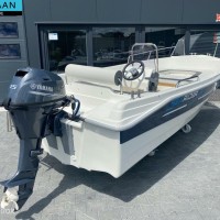 Searider 450 Splash consoleboot / 15 pk Yamaha / Nieuw / Direct leverbaar / Evt met trailer uit 2021 Foto #22