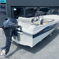 Searider 450 Splash consoleboot / 15 pk Yamaha / Nieuw / Direct leverbaar / Evt met trailer uit 2021 Foto #24