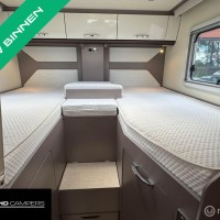Bürstner T690 Harmony Line 9T-Automaat Enkele Bedden 2X Airco Zonnepanelen Omvormer Foto #19