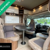 Carthago C-TOURER T 143 LE Enkele Bedden Luifel Zonnepaneel Grote Garage Euro6 Foto #15