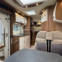 Carthago C-TOURER T 143 LE Enkele Bedden Luifel Zonnepaneel Grote Garage Euro6 Foto #22