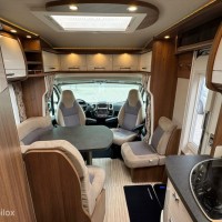 Carthago C-TOURER T 143 LE Enkele Bedden Luifel Zonnepaneel Grote Garage Euro6 Foto #25