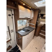 Carthago C-TOURER T 143 LE Enkele Bedden Luifel Zonnepaneel Grote Garage Euro6 Foto #27