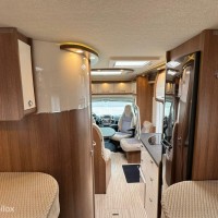 Carthago C-TOURER T 143 LE Enkele Bedden Luifel Zonnepaneel Grote Garage Euro6 Foto #33