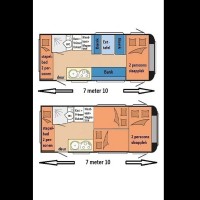 Fiat campers DETHLEFFS uit 2000 Foto #8