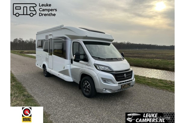Hobby Optima de luxe 50 Years T65 Frans bed en Hefbed
