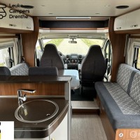 Hobby Optima de luxe 50 Years T65 Frans bed en Hefbed Foto #20