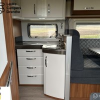 Hobby Optima de luxe 50 Years T65 Frans bed en Hefbed Foto #23