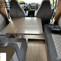Hobby Optima de luxe 50 Years T65 Frans bed en Hefbed Foto #24