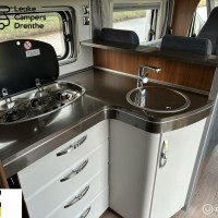 Hobby Optima de luxe 50 Years T65 Frans bed en Hefbed Foto #26
