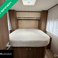 Dethleffs Trend T7057 Queensbed Hefbed Zonnepaneel Luifel Fietsenrek Foto #2