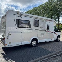 Dethleffs Trend T7057 Queensbed Hefbed Zonnepaneel Luifel Fietsenrek Foto #5