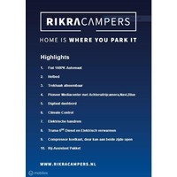 Hymer Free 540 Blue Evolution/9-G Automaat/160PK/Nieuwstaat! Foto #1
