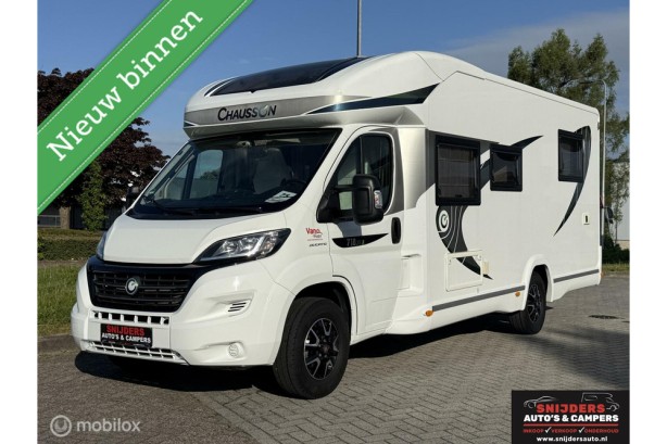 Chausson 718 XLB Queensbed en Hefbed