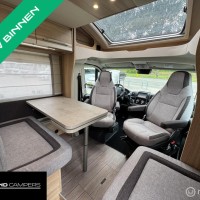 Knaus 700MEG Sky Wave Enkele Bedden Hefbed Levelsysteem Luifel fietsenrek Foto #30