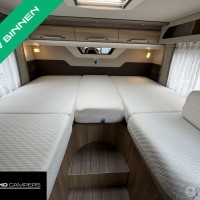 Knaus 700MEG Sky Wave Enkele Bedden Hefbed Levelsysteem Luifel fietsenrek Foto #31