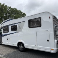 Knaus 700MEG Sky Wave Enkele Bedden Hefbed Levelsysteem Luifel fietsenrek Foto #34