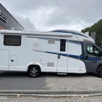 Knaus 700MEG Sky Wave Enkele Bedden Hefbed Levelsysteem Luifel fietsenrek Foto #37
