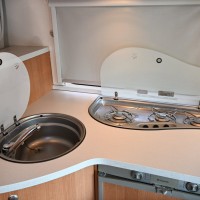 Knaus Sun TI 600 UF Fransbed Fietsendrager Foto #14