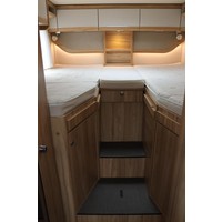 Hymer Exsis T588 150pk Automaat | Lengtebedden | Zonnepanelen | Dakairco | Trekhaak | 2e Huishoudaccu | Foto #33