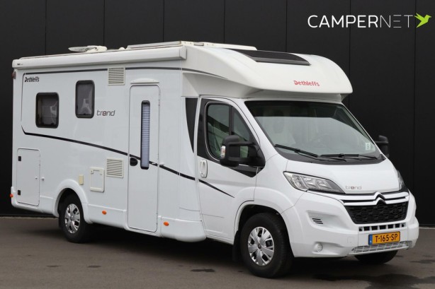 Dethleffs Trend T 6757 130pk | Queensbed | Fietsendrager | Zonnepaneel | Achteruitrijcamera | Thule Luifel |