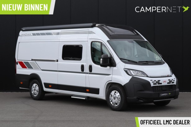 LMC Innovan 640 140pk Automaat | Lengtebedden | Luifel | Panoramadak | Inlegramen | Cruise Control | Nieuw uit voorraad leverbaar |