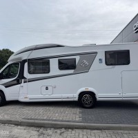 Knaus 700MEG Sky Wave Enkele Bedden Hefbed 2X Airco Luifel Grote Garage Foto #34