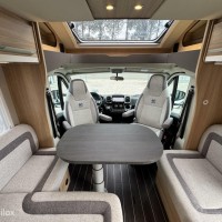 Knaus 700MEG Sky Wave Enkele Bedden Hefbed 2X Airco Luifel Grote Garage Foto #37