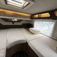 Knaus 700MEG Sky Wave Enkele Bedden Hefbed 2X Airco Luifel Grote Garage Foto #43