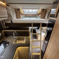 Knaus 700MEG Sky Wave Enkele Bedden Hefbed 2X Airco Luifel Grote Garage Foto #7