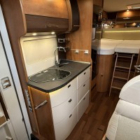 Carthago C Tourer T143 lengte bed top staat ! Foto #11