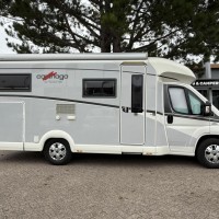 Carthago C Tourer T143 lengte bed top staat ! Foto #30