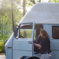 Volkswagen campers 281732 LT28 D SVEN HEDIN KAMPEERWAGEN uit 1982 Foto #2
