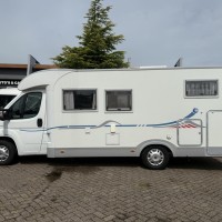 Adria coral S 660SL met lengtbedden.,bearlock,top staat Foto #1