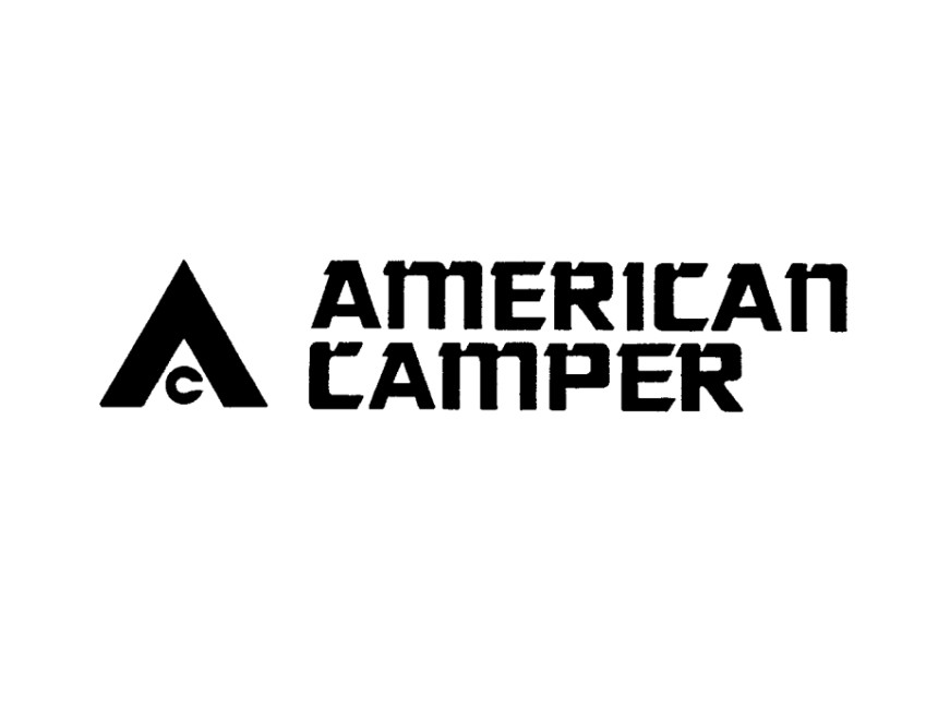 Tweedehands American camper logo