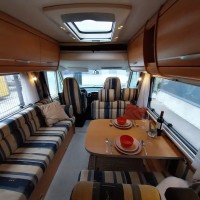 Hymer Hymermobil 544 B trekhaak en xxl koelkast Foto #5