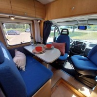 Dethleffs Globebus 1 met een lengte van 580 cm Foto #5