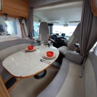 Hymer Eriba Jet  met 44497 km en dakairco Foto #7