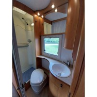 Hymer Eriba Jet  met 44497 km en dakairco Foto #14