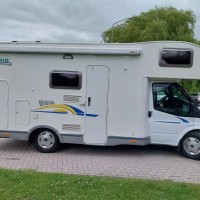 Chausson Flash 3 met schotel en tv !!! Foto #6