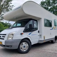 Chausson Flash 3 met schotel en tv !!! Foto #11