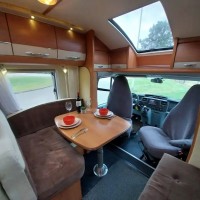 Hobby 650  Met extra lage bedden! Foto #7