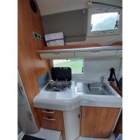 Hymer Exsis  met een stahoogte van 225 Foto #3