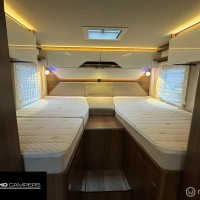 Hymer B580 MC Automaat Enkele Bedden Hefbed XXL Garage Silverline Foto #2