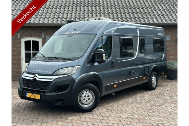 Pössl Roadcruiser B 640 163pk enkele bedden clima camera busbiker
