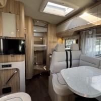 Hymer T 698 CL Queensbed EP-Levelsysteem Luifel Fietsenrek Construct Foto #28
