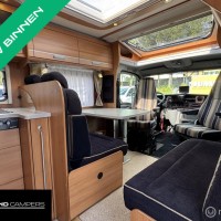 Dethleffs Esprit RT 6844 Fransbed Zonnepanelen Luifel Fietsenrek Foto #15